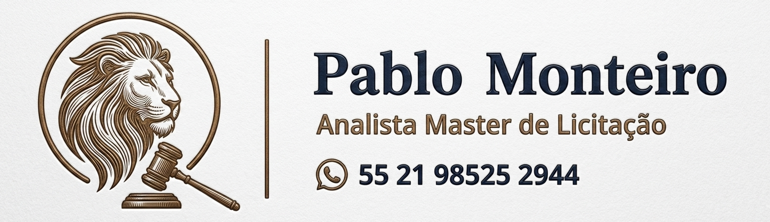 Assinatura — Analista Master de Licitação
